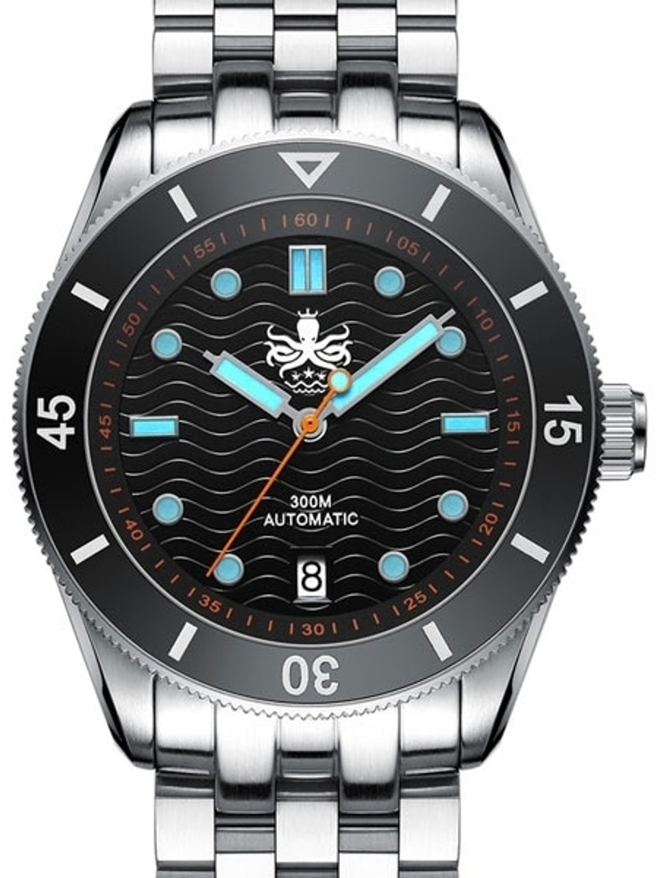 PHOIBOS Wave Master 300-Meter Automatic Dive Watch with AR Sapphire Crystal #PY010C Questions & Answers