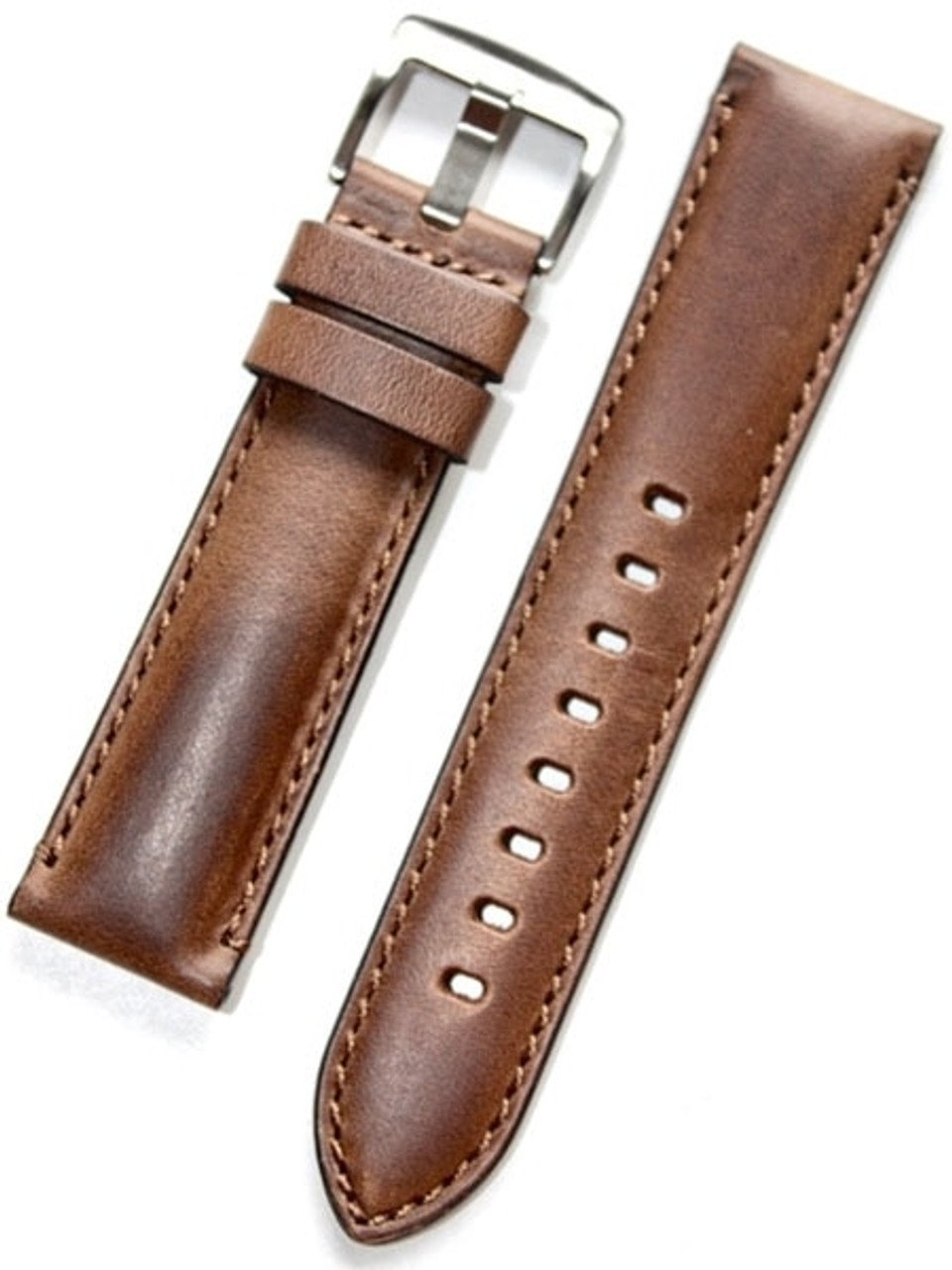 Horween Rustic Calfskin Leather with Stainless Steel Buckle #INS-HOR-ESX81 Questions & Answers