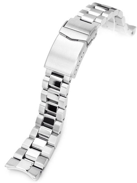 Strapcode 22mm Hexad-O "Boyer" 316L SS Bracelet with Polished Center Links for New Seiko Samurai #SS221820BPS066 Questions & Answers