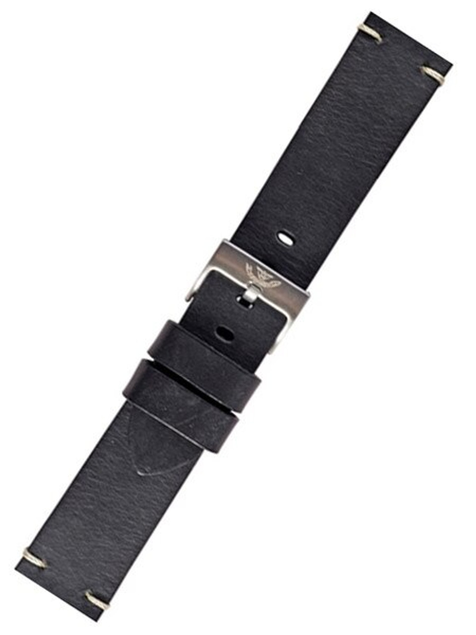 Squale 1521 OEM 20mm Black Leather Watch Strap #1521-BLK-LTHR Questions & Answers