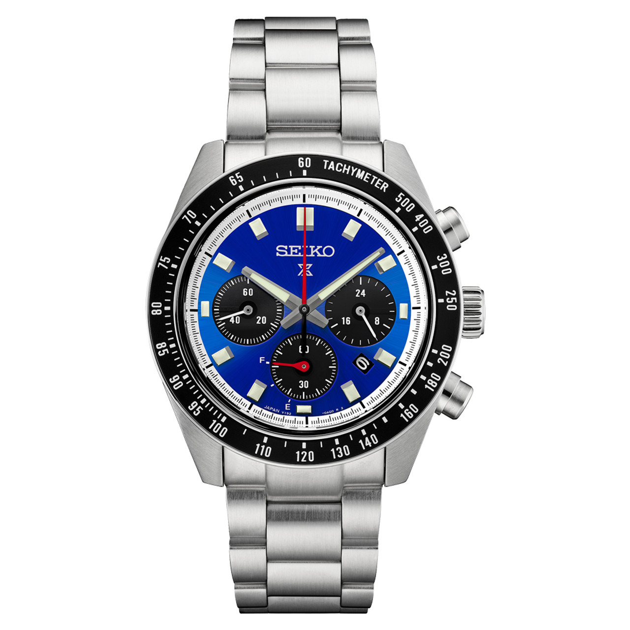 Seiko Prospex US Special Edition 41mm Speedtimer Solar Chronograph with Blue Dial #SSC931 Questions & Answers