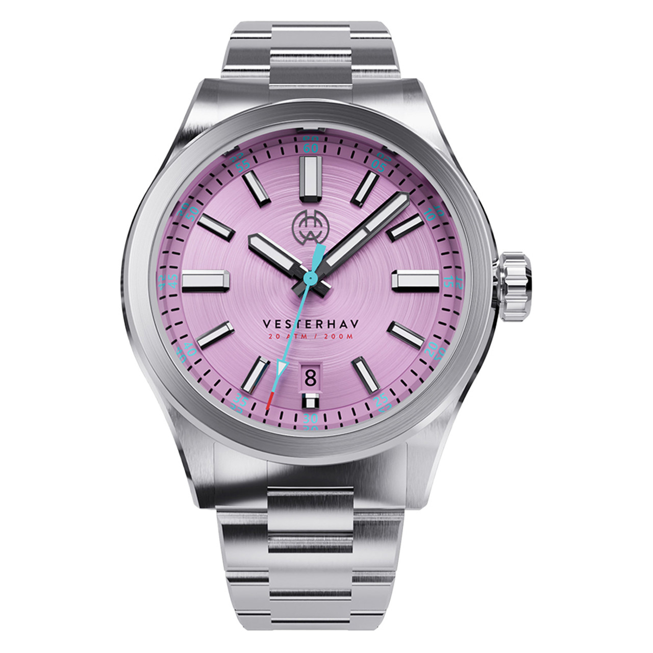 Henry Archer Vesterhav Slim Automatic Watch with Lavender Vega Dial #HAC-VES-VGA-3LI Questions & Answers