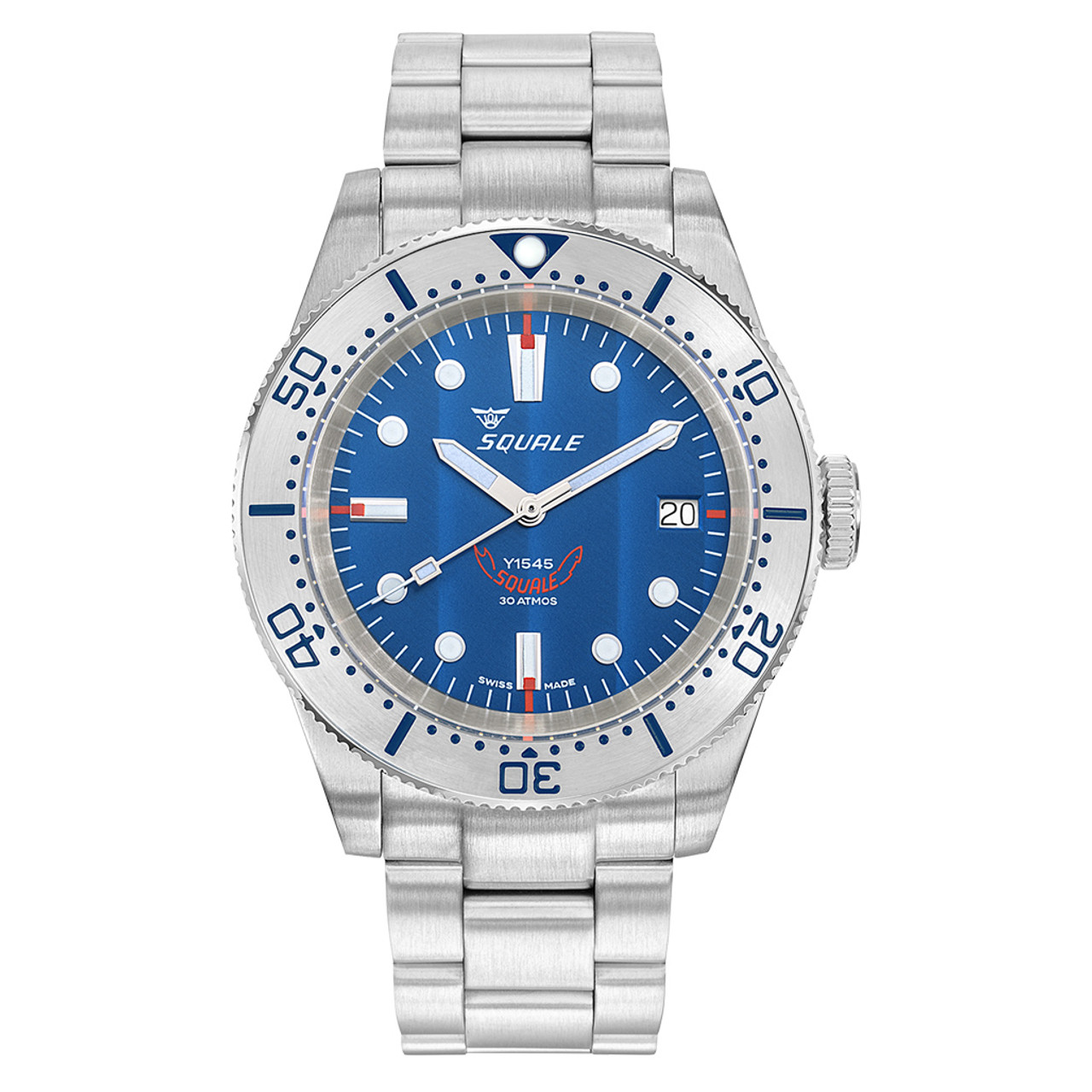 Does the Squale 1545 watch include the manufacturer's warranty?