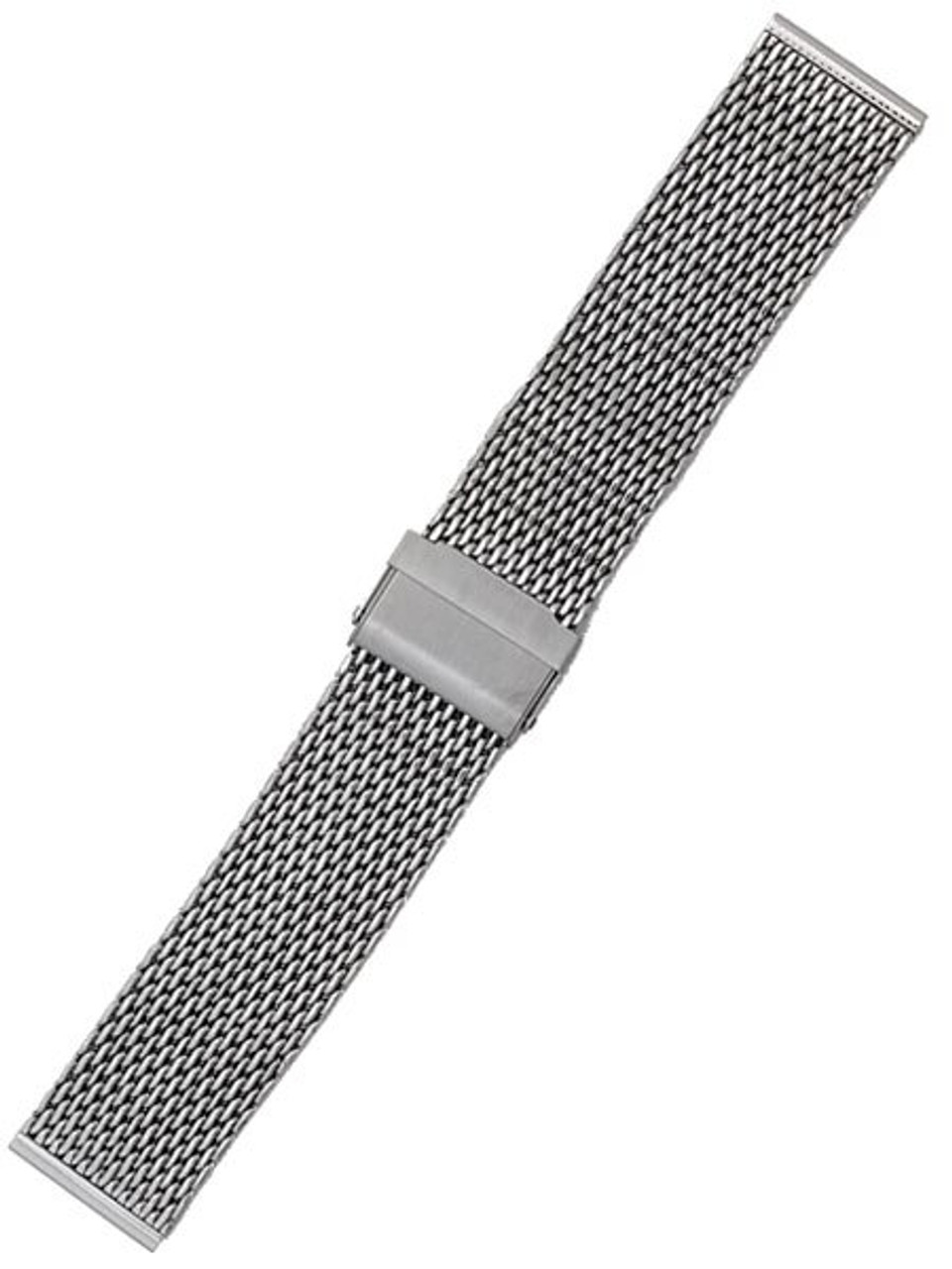 STAIB Polished Finish Milanaise Mesh Bracelet #ST-ST-2906-20813SBL (Straight End, 22mm) Questions & Answers