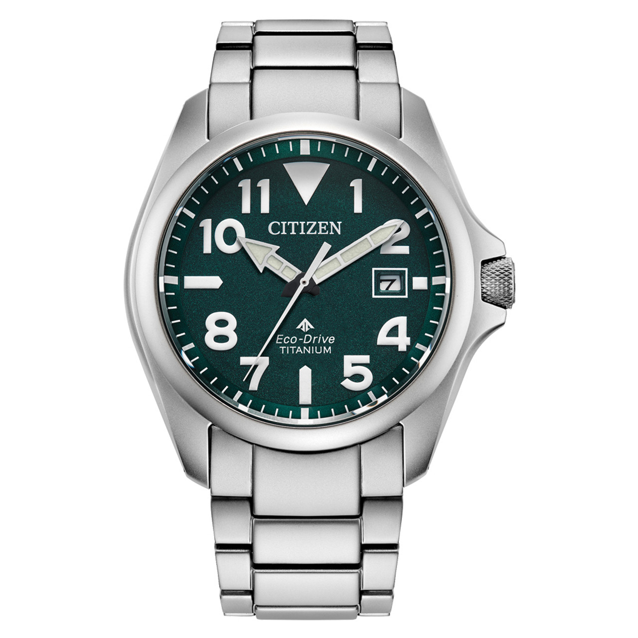 Citizen Promaster Tough Super Titanium Solar Watch with Green Dial #BN0241-59W Questions & Answers