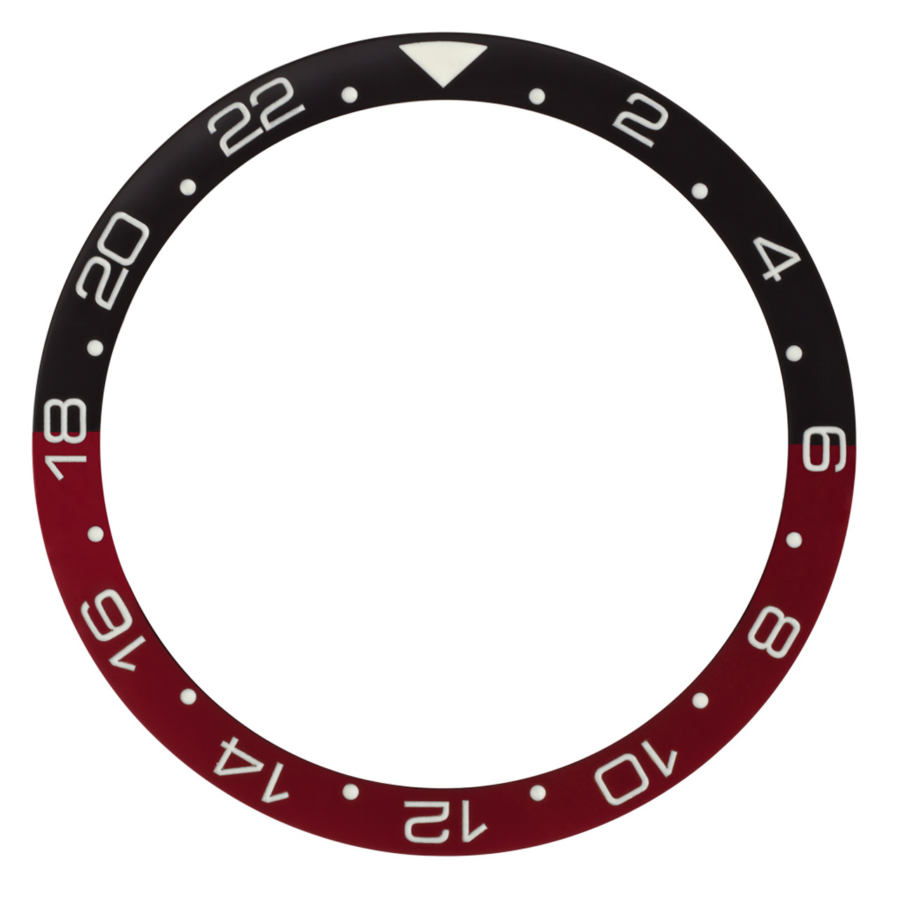 Black and Red (Coke) 24 hour GMT Ceramic Luminous Bezel Insert for SKX007 #C44 Questions & Answers