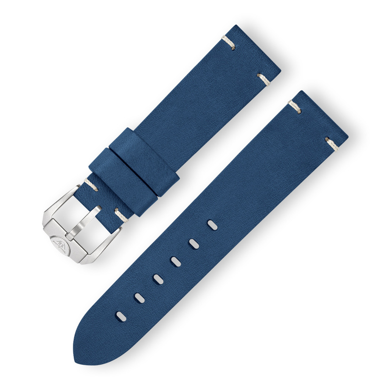 Squale 1521 OEM 20mm Blue Leather Watch Strap #CINCUOBLUE Questions & Answers