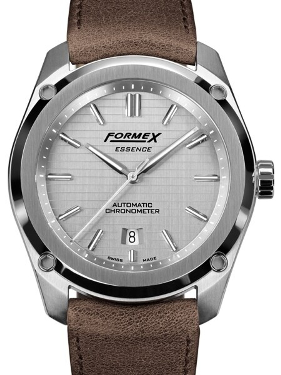 Formex Essence Swiss Automatic Chronometer with Silver Dial #0330.1.6341.722 Questions & Answers