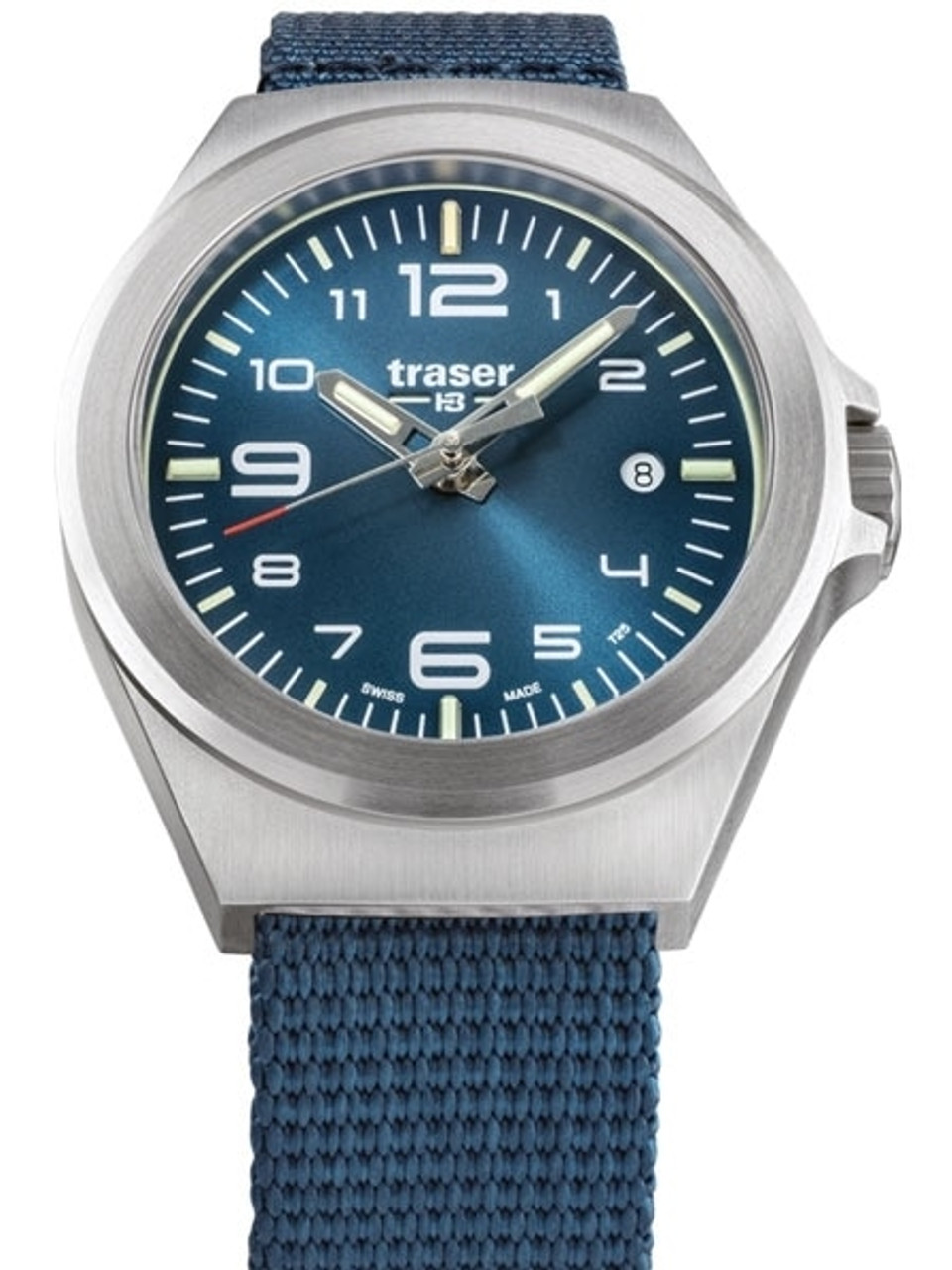 Traser P59 Essential S Blue Dial Watch w/Trigalight + SuperLuminova #108210 Questions & Answers