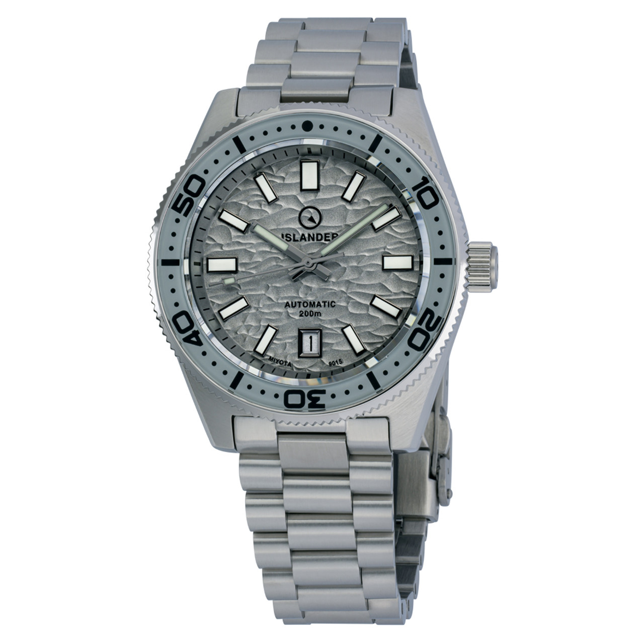 Islander Northport Automatic Dive Watch with Grey Ripple Dial #ISL-257 Questions & Answers