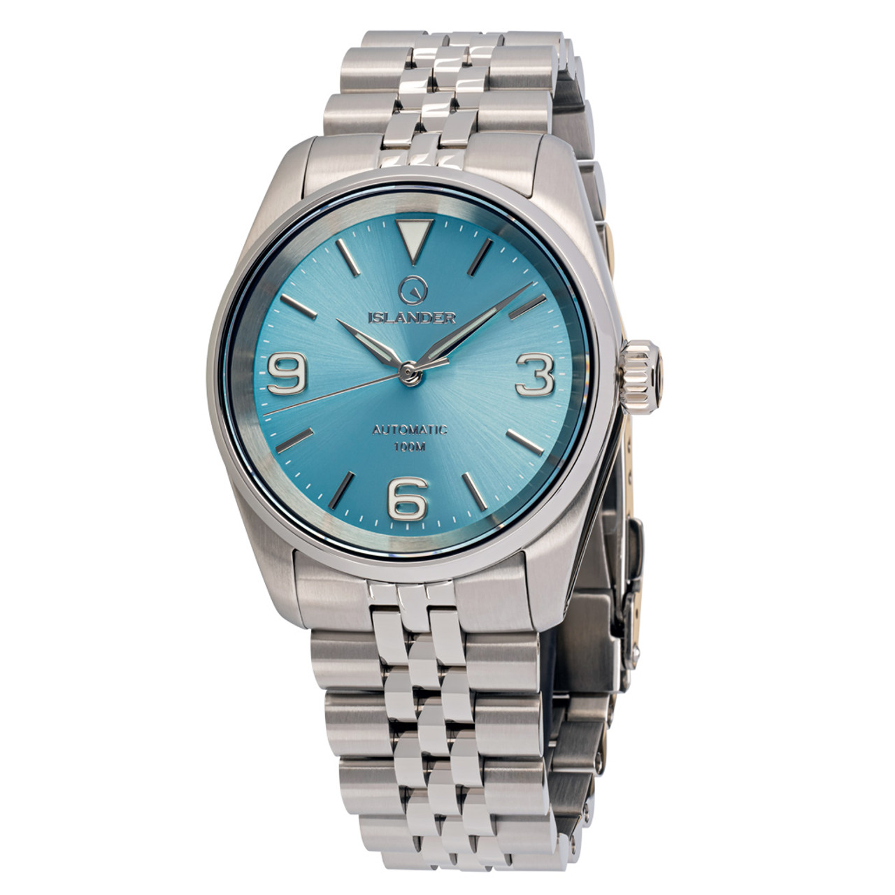 Ice blue Manhasset 36mm