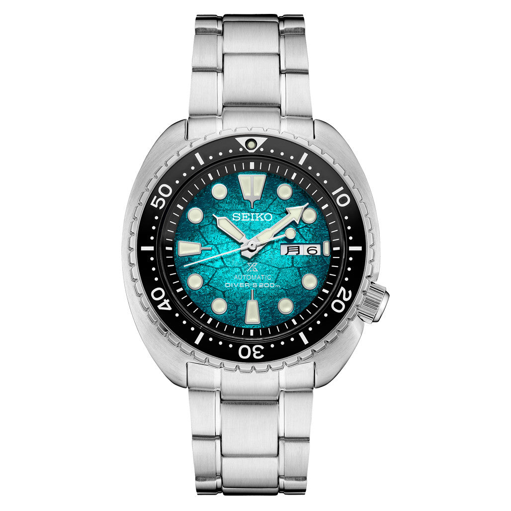 Seiko Prospex "King Turtle" Special Edition Dive Watch with Turquoise Dial #SRPH57 Questions & Answers