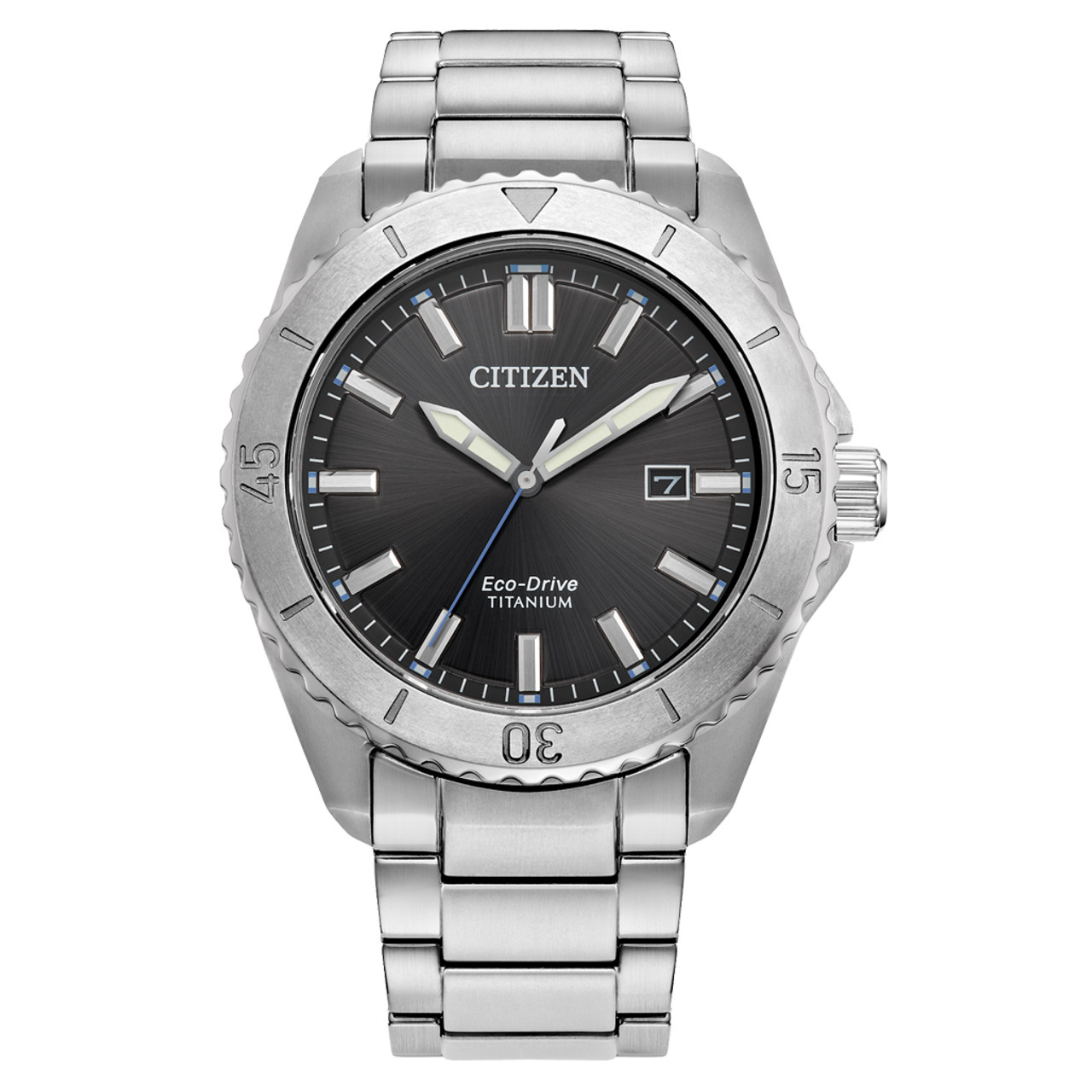 is the Citizen Brycen Super Titanium Black Sunray Dial #AW1840-50E new with box and papers?