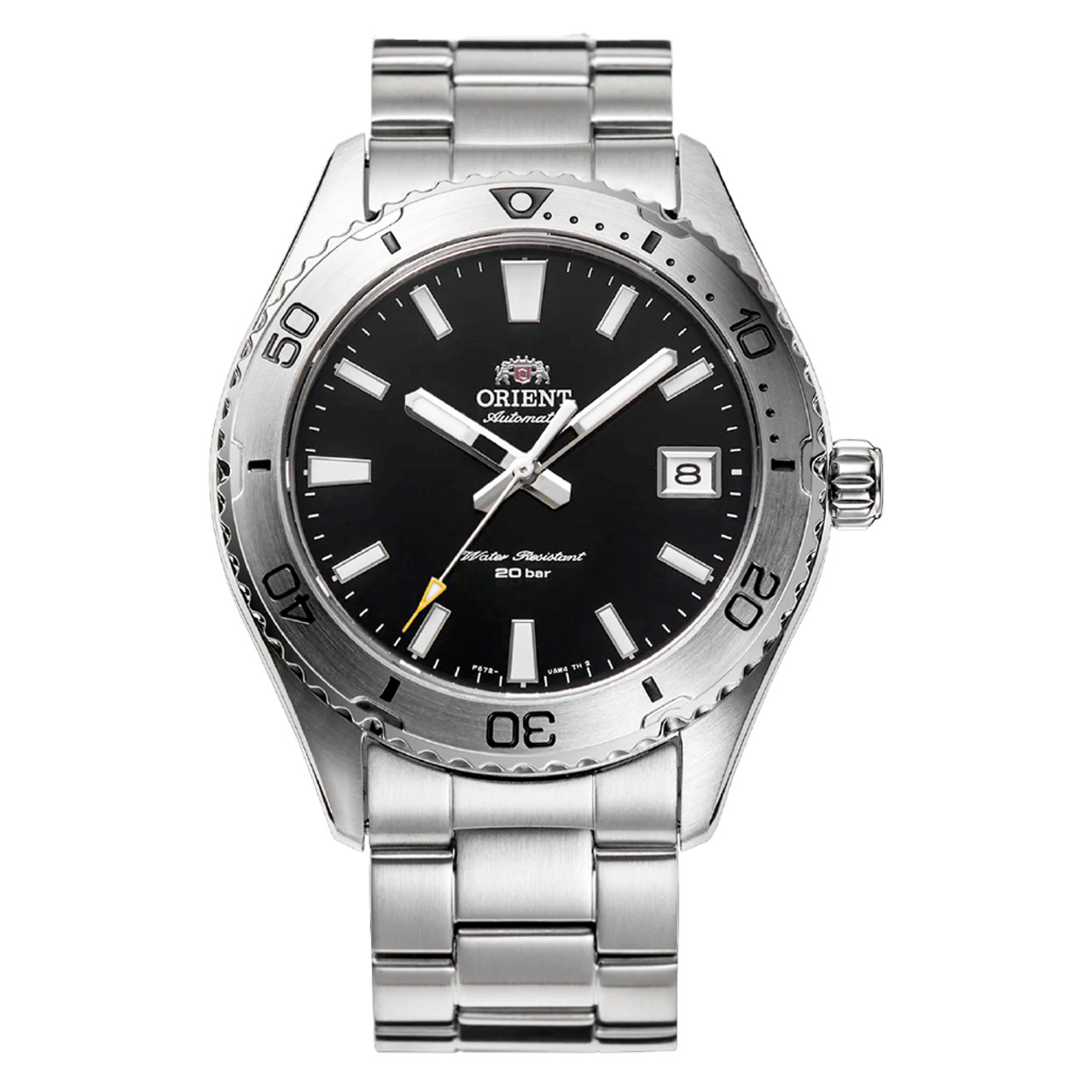 Orient Sport Automatic Dive Watch with Black Dial #RA-AC0Q01B10B Questions & Answers