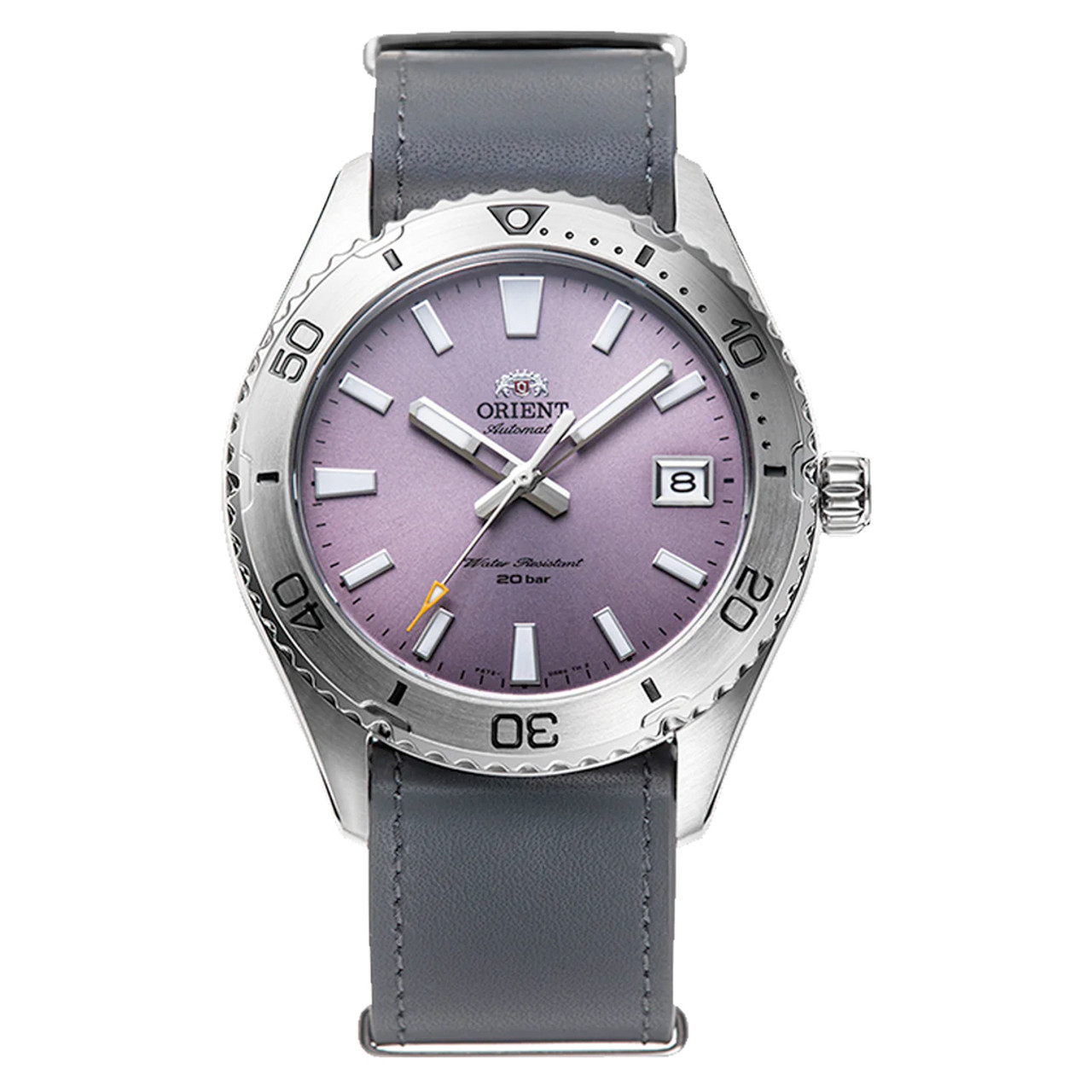 Orient Sport Automatic Dive Watch with Purple Dial #RA-AC0Q07V10B Questions & Answers