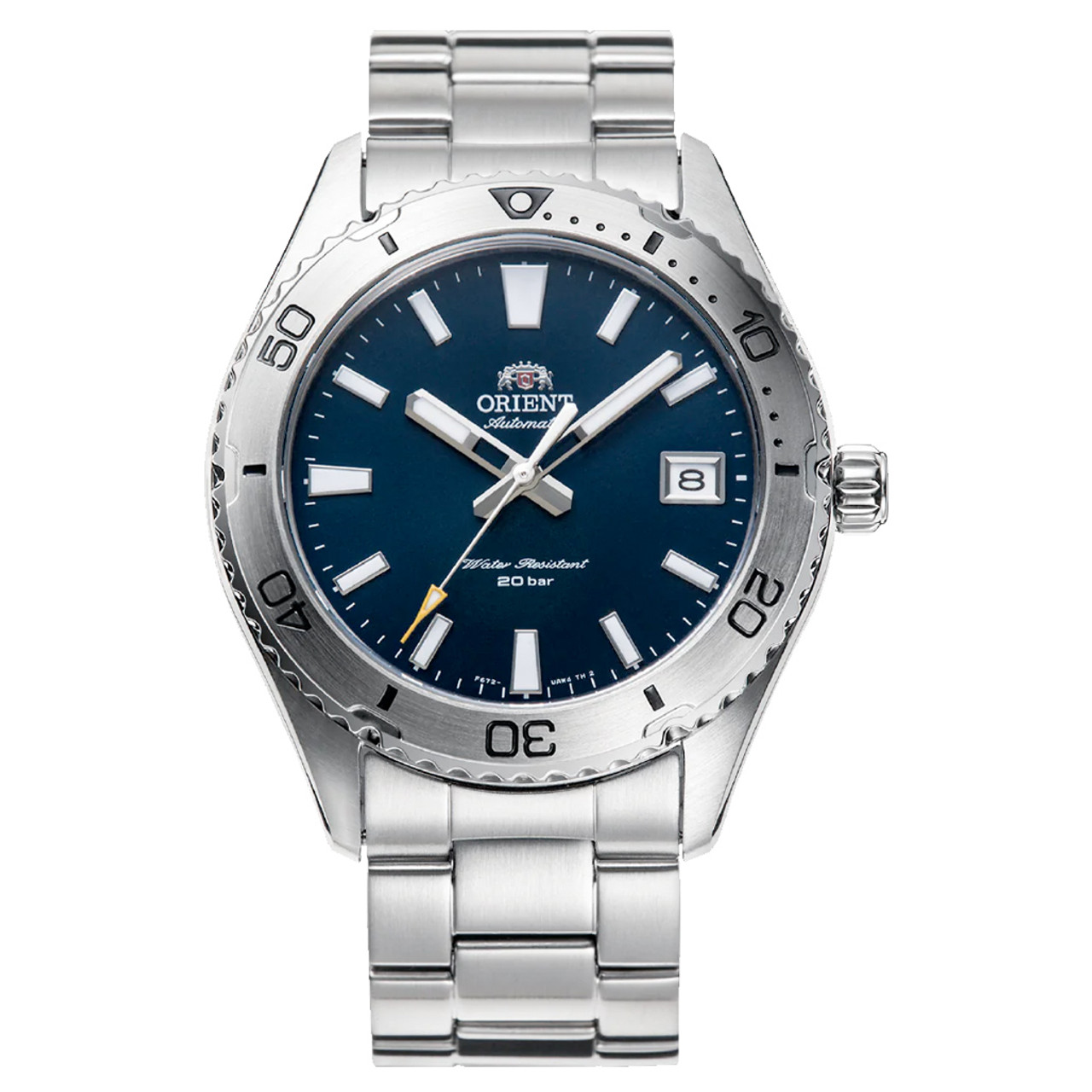 Orient Sport Automatic Dive Watch with Blue Dial #RA-AC0Q02L10B Questions & Answers