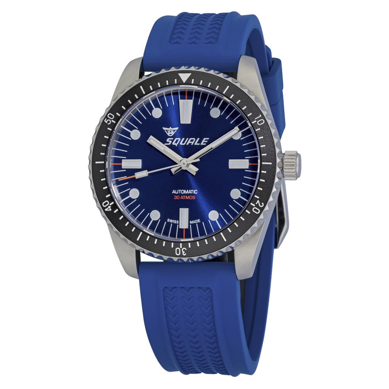 Squale Montauk 300M Swiss Automatic Diver with Rich Blue Dial #MTK-22 Questions & Answers