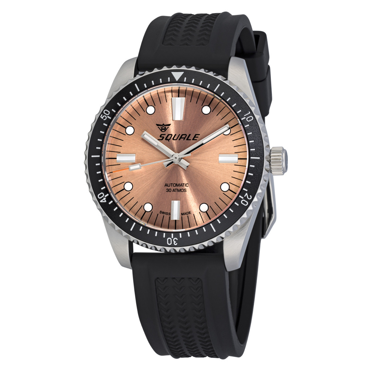 Squale Montauk 300M Swiss Automatic Diver with Copper Dial #MTK-24 Questions & Answers