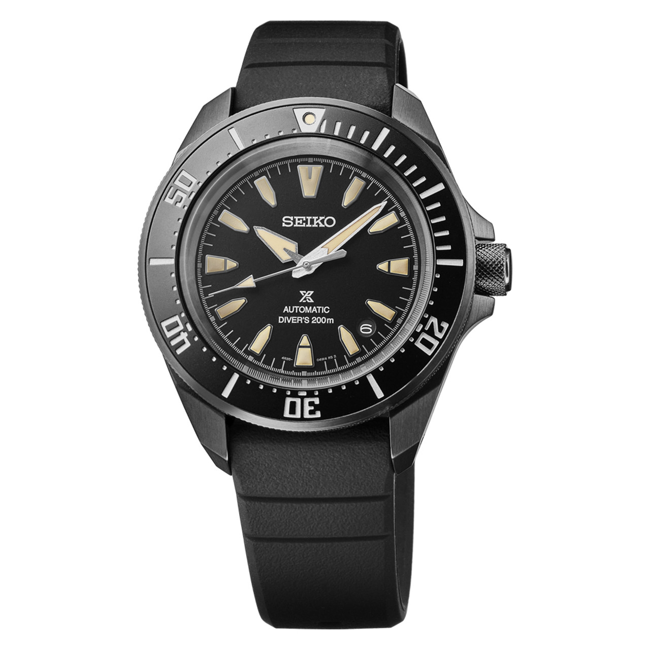 Seiko Prospex 42mm Samurai Automatic Diver with Black Dial #SRPL15 Questions & Answers