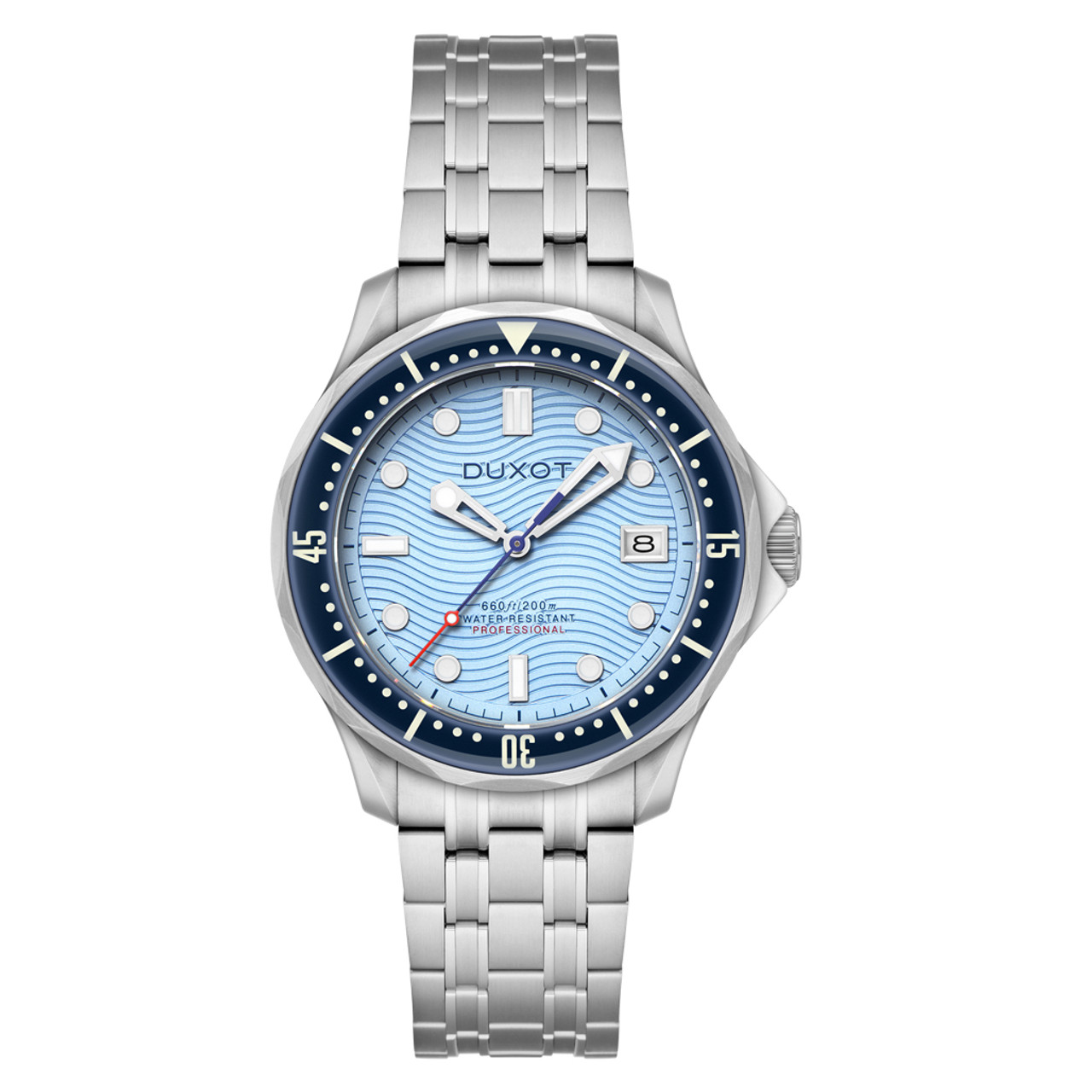 Duxot Henri Diver Automatic with Sea Blue Dial #DX-2060-88 Questions & Answers