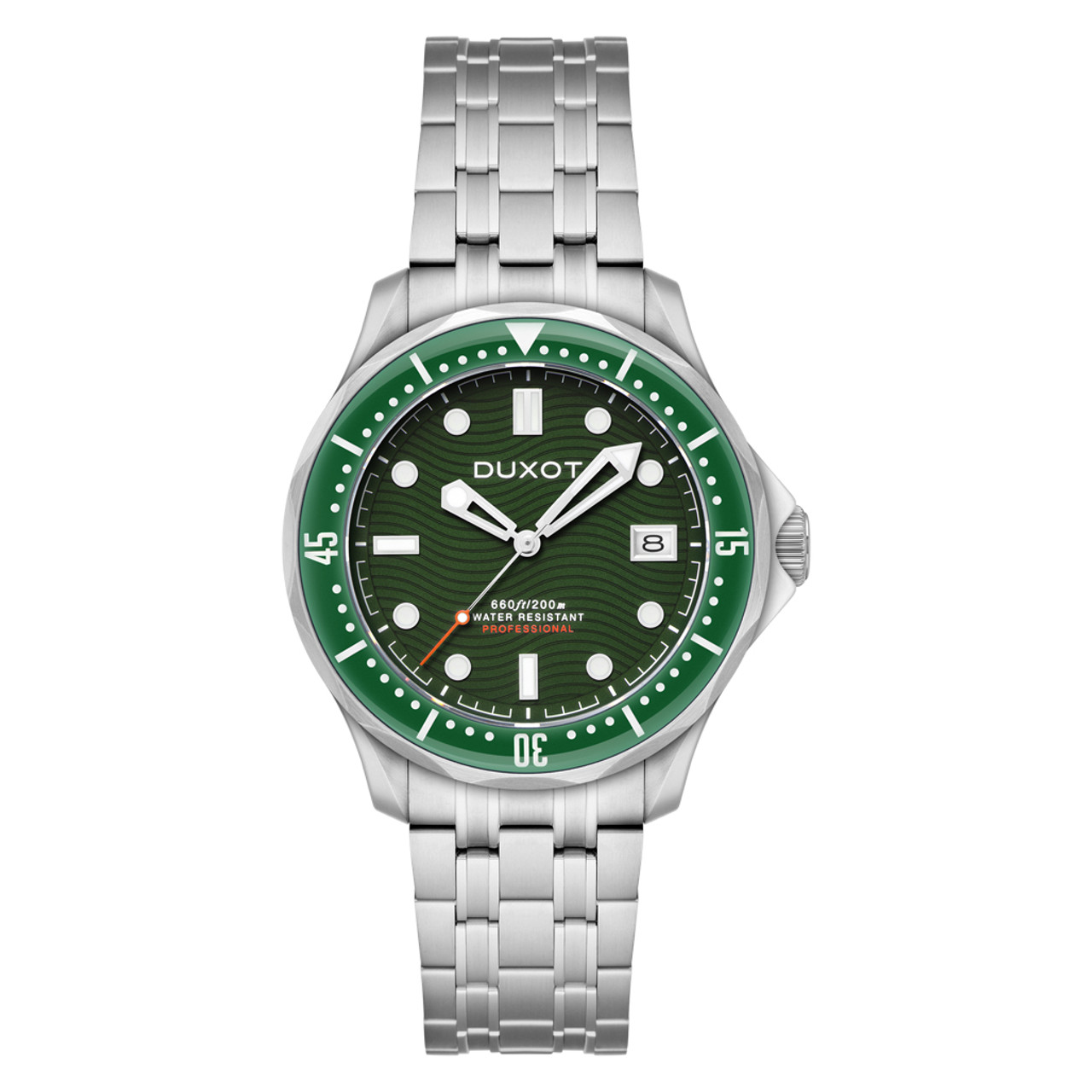 Does this watch have lume on hour & minute hands, and on dial markers?