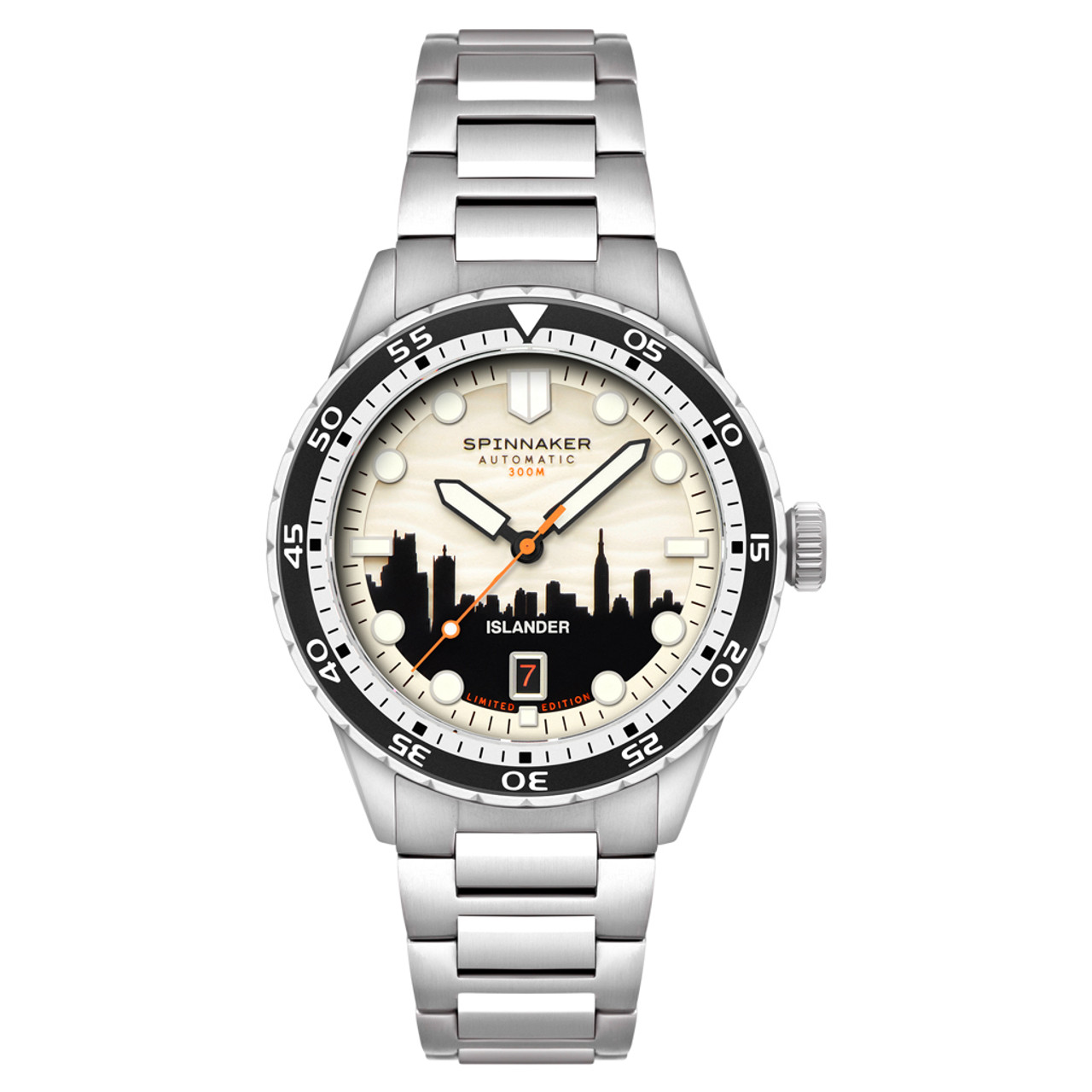 Spinnaker x Islander Hass Limited Edition Watch with Skyline Dial #SP-5144-LIW22 Questions & Answers