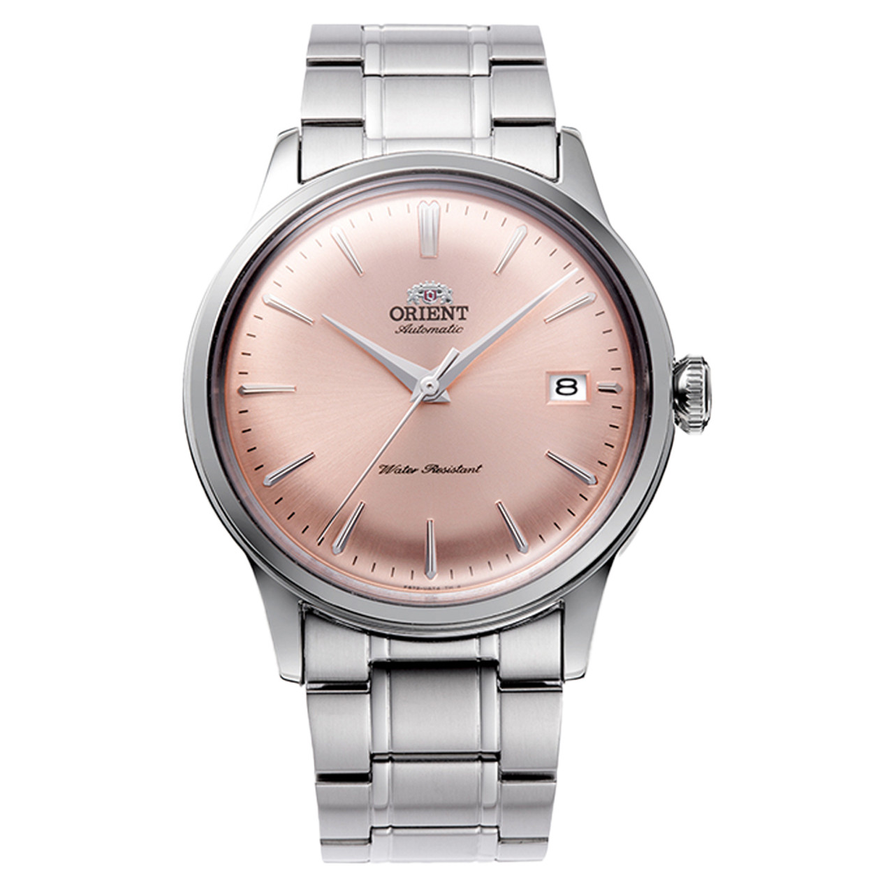 Orient Bambino Version 7 Automatic Pink Dial Watch #RA-AC0M11Y10B Questions & Answers