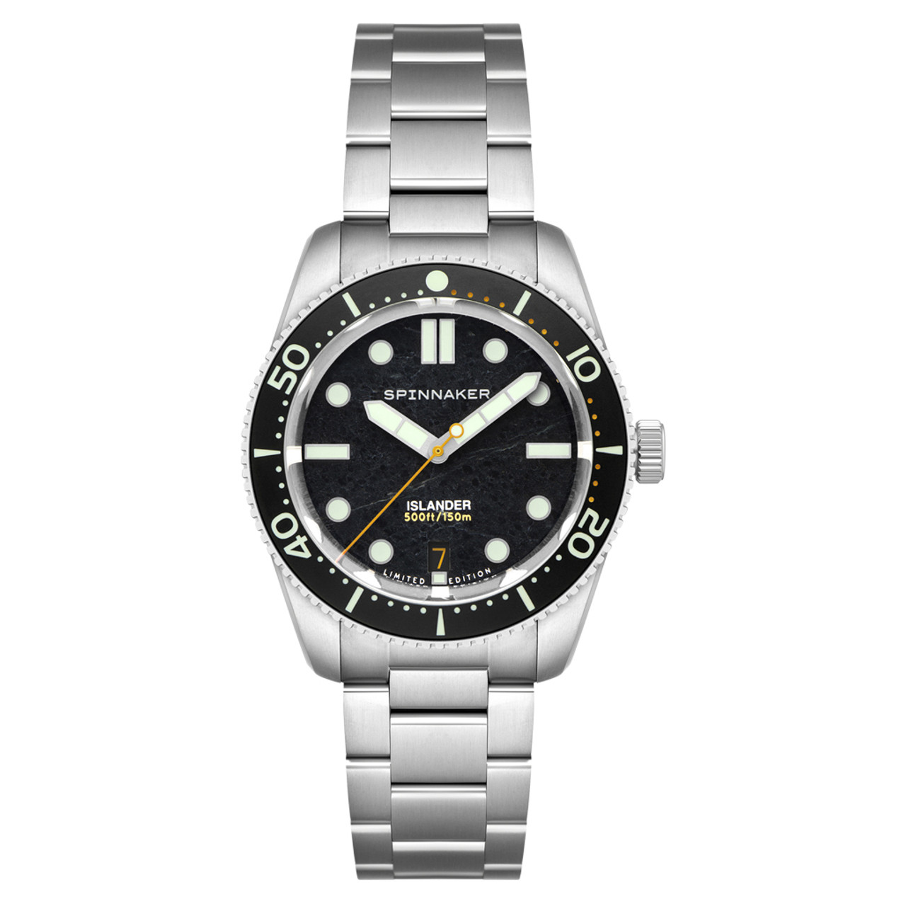 Spinnaker x Islander 39mm Croft with Black Aventurine Dial #SP-5149-LIW22 Questions & Answers