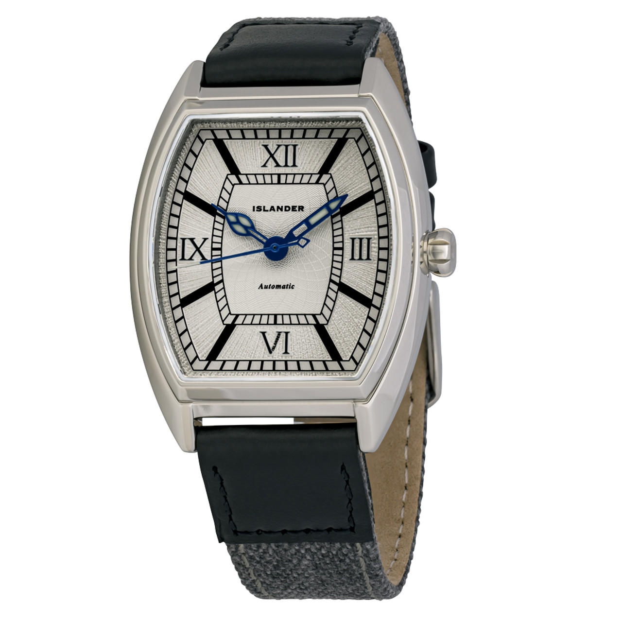 Islander Astoria Automatic Dress Watch with Silver Dial #ISL-262 Questions & Answers