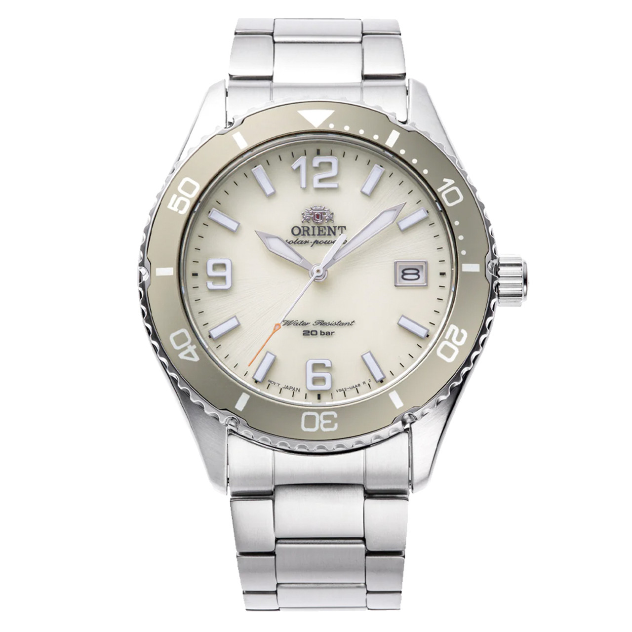 Is the Bezel color grey or ivory color?