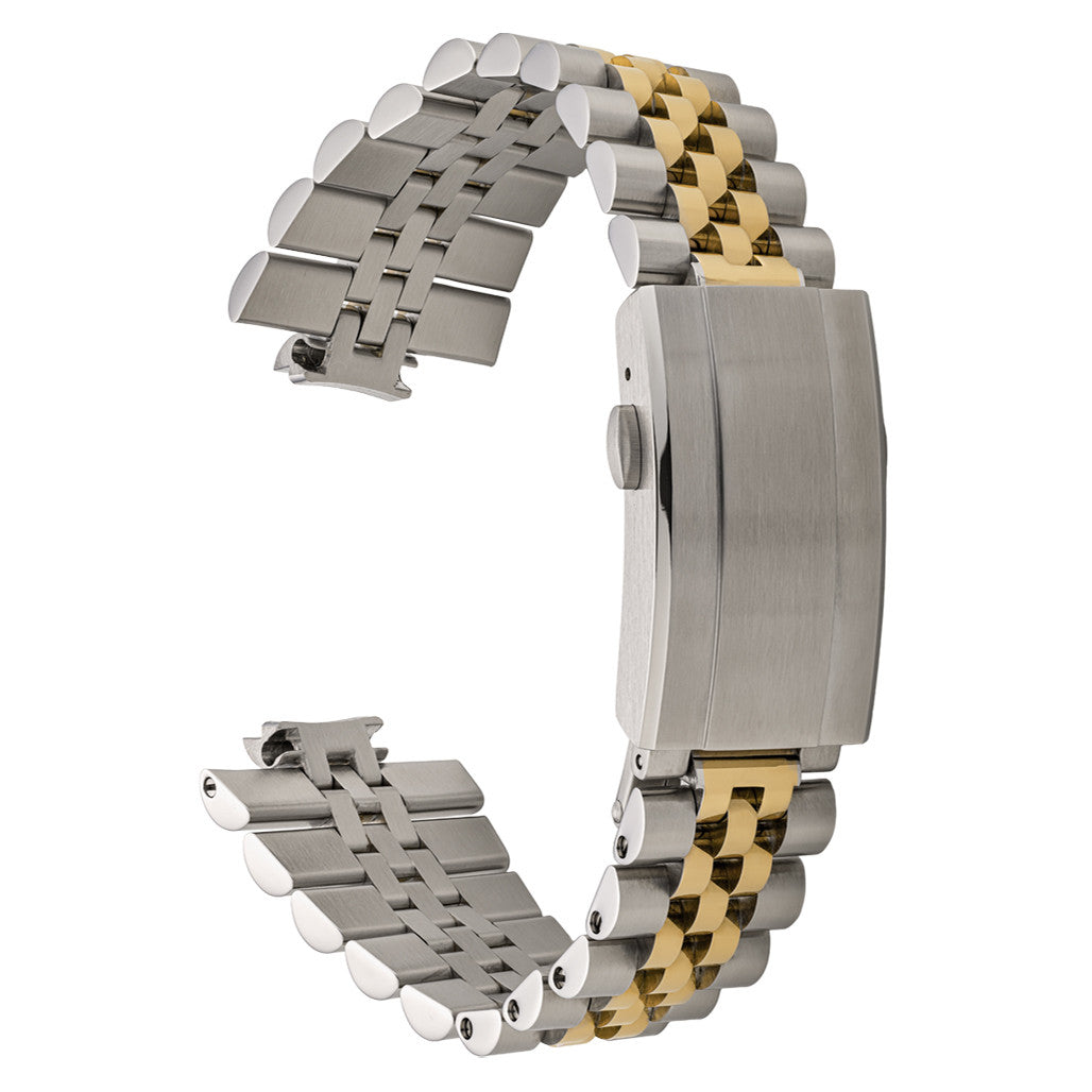 Islander Two-Tone Bracelet for Bulova Super Seville #BRAC-156 Questions & Answers